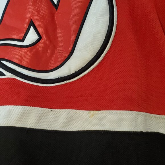 New Jersey Devils Brodeur NHL Reebok Jersey Red Size 48 M/L - Picture 7 of 9